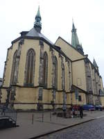 Usti nad Labem / Aussig, Dekanatskirche Mari Himmelfahrt, erbaut ab 1452 (27.09.2019)