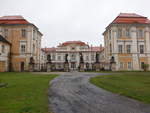 Duchcov, Schloss Dux, erbaut von 1675 bis 1685 nach Plnen des Architekten Jean Baptiste Mathey (27.09.2019)