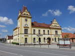 Krivsoudov, historisches Rathaus an der Hauptstrae (01.06.2019)
