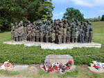 Lidice, Denkmal der Kinder von Lidice von 2001, erschaffen von Marie Uchytilov (28.06.2020)