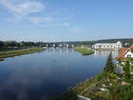 Veltrusy / Weltrus, Wasserkraftwerk an der Moldau (28.06.2020)