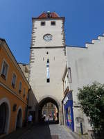 Melnik, Prager Tor oder Prazska Brana, erbaut im 15.