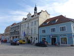 Beroun / Beraun, Rathaus am Husovo Namesti, erbaut im 16.
