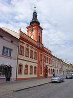 Rakovnik / Rakonitz, barockes Rathaus am Husovo Namesti (27.06.2020)