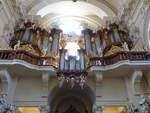 Stara Boleslav / Altbunzlau, Orgelempore in der Maria Himmelfahrt Kirche (28.06.2020)