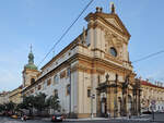 Die barocke St.-Ignatius-Kirche in Prag wurde in den Jahren von 1665 bis 1670 erbaut.