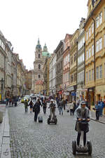 Touristen in Prag.
