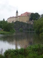 Ledec nad Szavou, gotische Burg, erbaut ab 1556, heute Museum (28.05.2019)