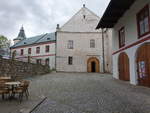 Zirovnice, gotische Burg, erbaut im 15.