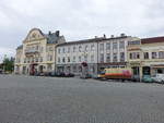 Humpolec, historisches Rathaus am Horni Namesti Platz (28.05.2019)