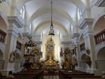 Bystřice nad Perntejnem/ Bistritz, barocker Innenraum der Pfarrkirche St.