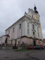 Kromeriz / Kremsier, Pfarrkirche Maria Himmelfahrt, erbaut von 1724 bis 1736 von Ignatz Cyrani (04.08.2020)