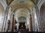 Stipa / Stiep, barocker Innenraum der Wallfahrtskirche Maria Wiegenfest (02.08.2020)