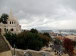 Blick von der Fischerbastei in BUDAPEST; 130826