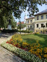 Nagykrs, Pfarrkirche Szent Laszlo am Szabadsag Ter (25.08.2019)