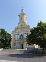 Abony / Wabing, rmisch-katholische Sankt Stefans-Kirche, erbaut 1785 (25.08.2019)