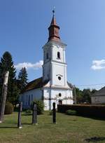 Nagyar, gotische reformierte Kirche, erbaut bis 1374 (07.09.2018) 