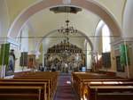 Tolcsva, Ikonostase in der Griechisch-katholische Kirche Istenszlő Oltalma, erbaut im 19.