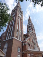 Szeged, Votivkirche / Fogadalmi Templom, erbaut von 1913 bis 1929 durch Frigyes Schulek und Ern Foerk (24.08.2019)