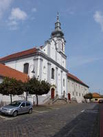 Dunafldvar, Franziskanerkirche, erbaut von 1786 bis 1786 (01.09.2018)