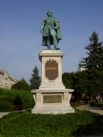 Sopron, Szechenyi Denkmal am Szechenyi Platz (27.07.2014)