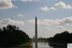 Blick vom Washington Memorial ber die Mall in Washington D.C.