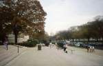 Washington D.C., Constitution Avenue mit Blick auf Capitol (3.11.1990)