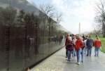 Washington, Vietnam Veterans Memorial Denkmal (08.03.2003)