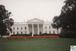 Blick auf das Weiße Haus, den Sitz des amerikanischen Präsidenten.