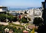 Lombard Street San Francisco am 18.