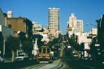 California Street, San Francisco, Blickrichtung Ost am 23.