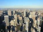Blick vom Empire State Building in nrdlicher Richtung Central Park  am 08.10.2006.