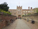 Cambridge, Jesus College in der Jesus Street, gegrndet 1496 (08.09.2023)