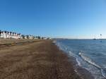 Der Strand von Southend on Sea am 29.12.2013