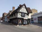 Ipswich, historisches Fachwerkhaus in der Soane Street (06.09.2023)