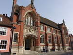 Ipswich, Gebude der County Library in der Northgate Street (06.09.2023)