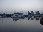 Ipswich, Yachthafen und moderne Huser an der Waterfront (06.09.2023)
