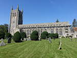 Long Melford, Pfarrkirche Holy Trinity, erbaut von 1467 bis 1497 (07.09.2023)