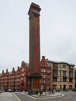 Ein Schornstein (?) in der Nhe der Royal Albert Hall of Arts and Sciences.