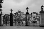 Das Golden Gate des Buckingham Palace im Stadtzentrum von London.