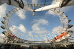 Das London Eye ist mit einer Hhe von 135 Metern das hchste Riesenrad Europas.