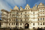 Ein historisches Haus im Londoner Stadtteil Temple.