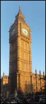 Der Big Ben in London am 23.09.2013