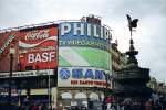 Piccadilly Circus in London.