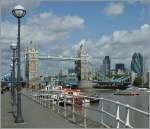 The Tower Bridge in London.