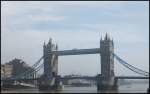 Tower Bridge in London am 24.09.2013