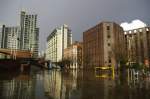 Manchester, City Centre Place vor der Central Station (07.12.2011)