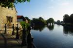 Abington, Riverwalk am Thames River (Oxfordshire) (27.09.2009)