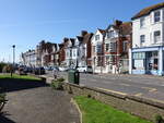 Bexhill-on-Sea, Huser in der Sea Road, East Sussex (04.09.2023)