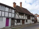 Canterbury, historisches Fachwerkhaus in der Ivy Lane (02.09.2023)